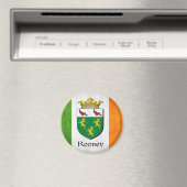 Rooney Irish Flag Magnet (In Situ (Geschirrspüler))