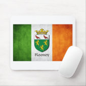 Rooney Irish Flag Mousepad (Mit Mouse)