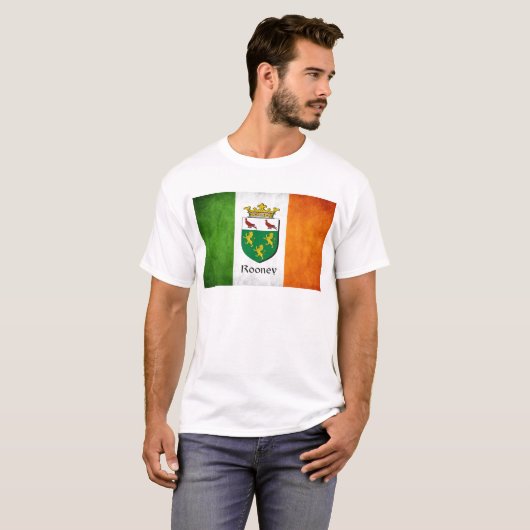 Rooney Irish Flag T-Shirt (Vorne ganz)