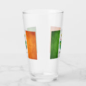 Rooney Surname Irish Flag Glas (Rechts)