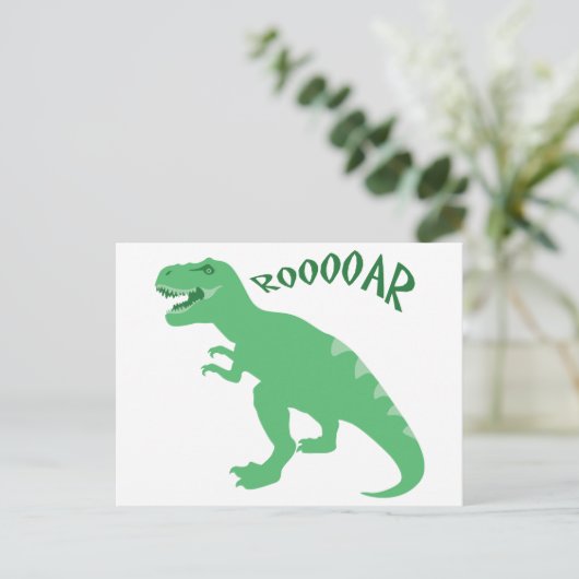 Roooar Postkarte (Stehend Vorderseite)