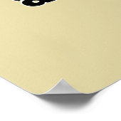 Rooot in Christus Kolossians 2:7 Bibelstudium Vers Poster (Ecke)