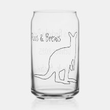 Roos & Brews Junggesellenabschiedsglas