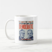 Roosevelt 1944 - Truman Kaffeetasse (Links)