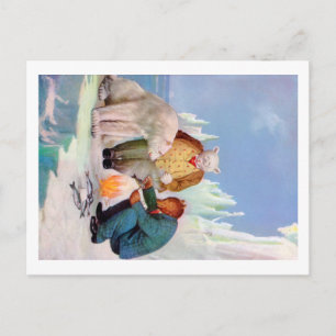 Roosevelt Bears fischen in Alaska Postkarte