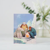 Roosevelt Bears fischen in Alaska Postkarte (Stehend Vorderseite)