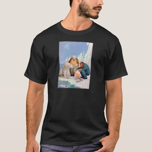 Roosevelt Bears fischen in Alaska T-Shirt (Vorderseite)