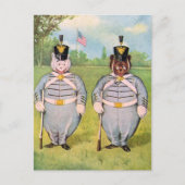 Roosevelt Bears im Militär Postkarte (Vorderseite)