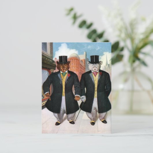 Roosevelt Bears in New York Postkarte (Stehend Vorderseite)