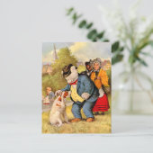Roosevelt Bears & Old Mother Hubbard & Ihr Hund Postkarte (Stehend Vorderseite)