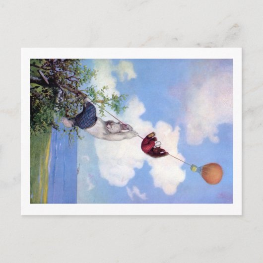 Roosevelt Bears von Ballon Postkarte (Vorderseite)