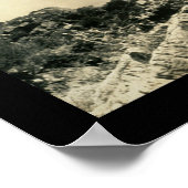 Roosevelt Dam AZ Foto 1913 Poster (Ecke)
