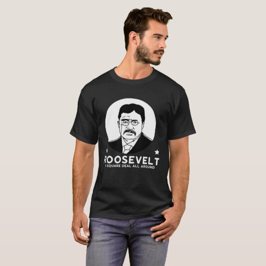 Roosevelt - ein fortschrittliches Party, das alle T-Shirt (Vorne ganz)