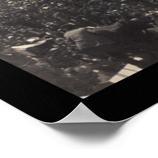 Roosevelt Einweihung Poster (Ecke)