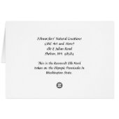 Roosevelt Elk Herd (Rückseite Horizontal)