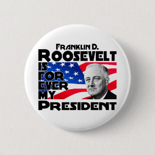 Roosevelt, F für immer Button