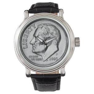 Roosevelt-Groschen Armbanduhr