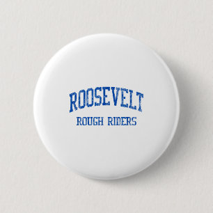 Roosevelt High School Hs Washington Dc Vintage Spo Button