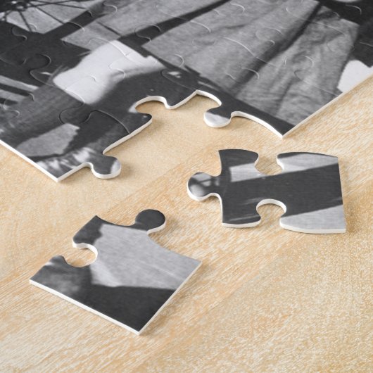 Roosevelt in einem Rollstuhl Puzzle (Seite)