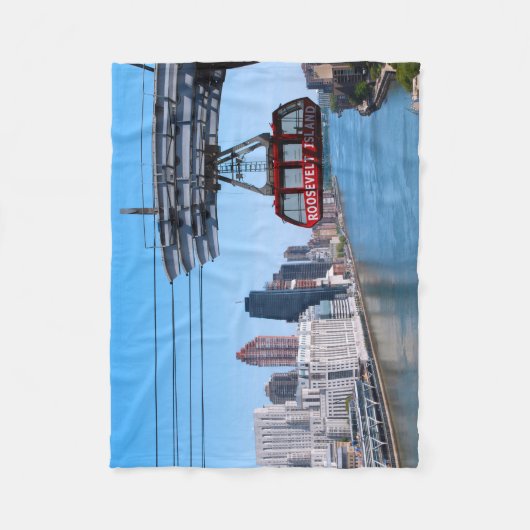 Roosevelt Island Tram Fleecedecke (Vorderseite)