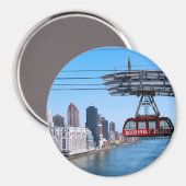 Roosevelt Island Tram Magnet (Vorderseite/Rückseite)
