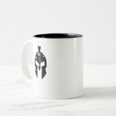 Roosevelt Man in der Arenakriege in Schwarz Zweifarbige Tasse (Vorderseite Links)
