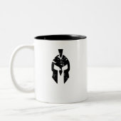 Roosevelt Man in der Arenakriege in Schwarz Zweifarbige Tasse (Links)