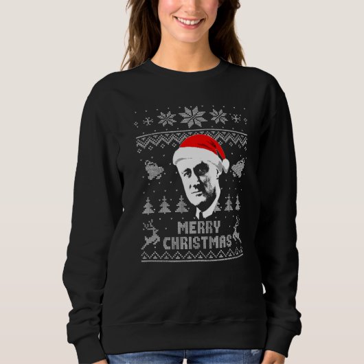 Roosevelt Merry Christmas Sweatshirt (Vorderseite)