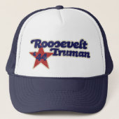 Roosevelt Truman 1944 Truckerkappe (Vorderseite)