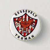 Roosevelt-Truman - Knopf Button (Vorderseite)