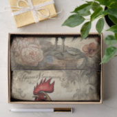 Rooster2 Seidenpapier (Geschenk)