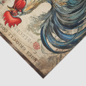 Rooster3 Seidenpapier (Ausschnitt)