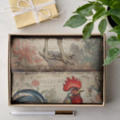 Rooster3 Seidenpapier (Geschenk)