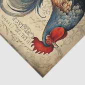 Rooster4 Seidenpapier (Ausschnitt)