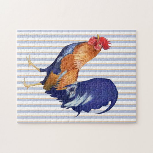 Rooster 10x14 Jigsaw Puzzle (Horizontal)