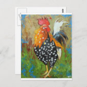 Rooster#485 Postkarte (Vorne/Hinten)