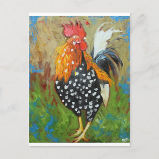Rooster#485 Postkarte