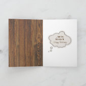 Rooster 60. Geburtstag Spaß Karte (Innenseite)