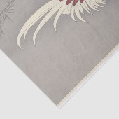 Rooster and Chicken von Ohara Koson Seidenpapier (Ausschnitt)