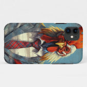 Rooster Anzug iPhone Gehäuse Case-Mate iPhone Hülle (Rückseite (Horizontal))