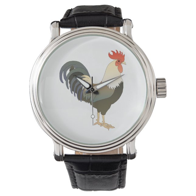 Rooster Armbanduhr (Vorderseite)