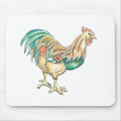 Rooster Art Mousepad (Vorne)