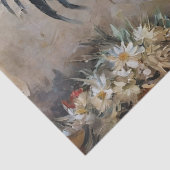 Rooster Art Ölgemälde Dekoupage Seidenpapier (Detail)