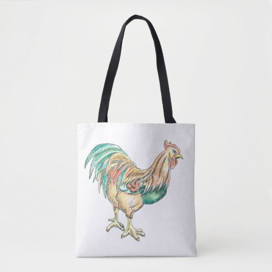 Rooster Art Tasche (Vorderseite)