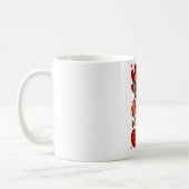 ROOSTER AUF BLUME KAFFEETASSE (Links)