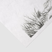 Rooster auf einer Vintagen Hügel-Entdeckungsreise Seidenpapier (Ausschnitt)