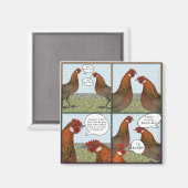 Rooster Bait Magnet (Vorderseite/Rückseite)