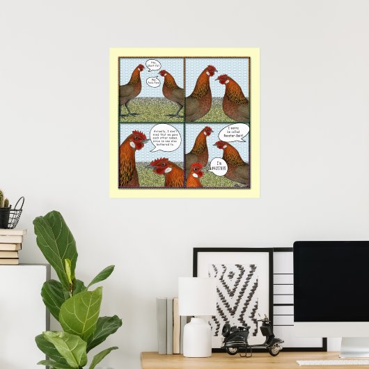 Rooster Bait Poster (Heimbüro)