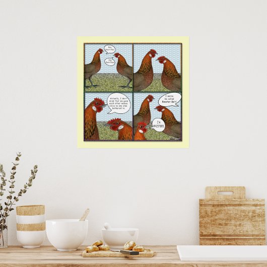 Rooster Bait Poster (Küche)