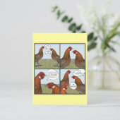Rooster Bait Postkarte (Stehend Vorderseite)